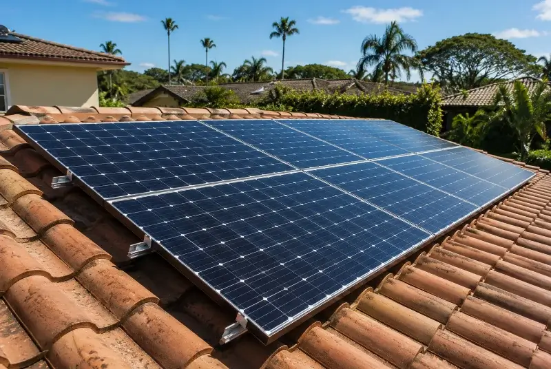Installation de panneaux solaires à Vivès